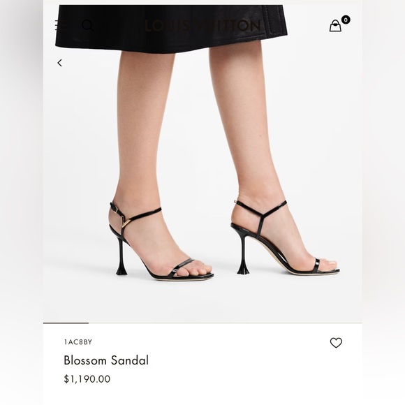 Louis Vuitton Blossom Sandal Heels - Picture 4 of 4